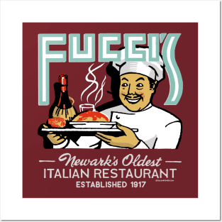 “Red Sauce Revival”- Fucci’s Italian Restaurant, Newark, NJ Posters and Art